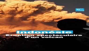 Indonésie : éruption spectaculaire d’un volcan • FRANCE 24