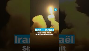 🇮🇷🇮🇱 Guerre Iran-Israël : sixième nuit d'affrontements • FRANCE 24