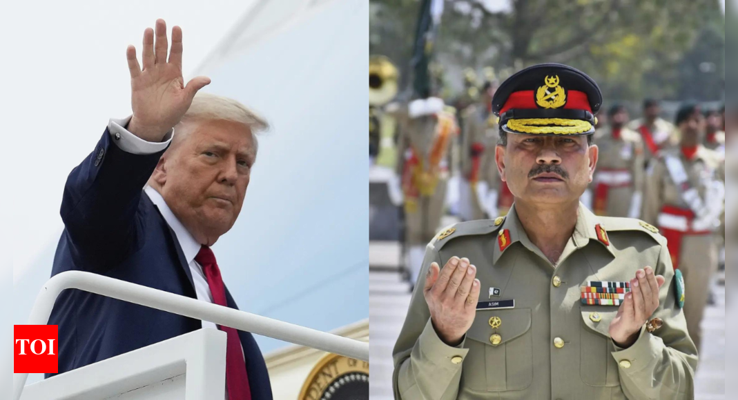 With eye on Iran, Trump hosts Pak army chief Munir for White House lunch