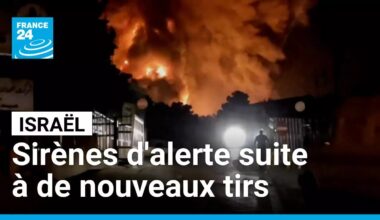 Sirènes d'alerte en Israël suite à des nouveaux tirs de missiles par l'Iran • FRANCE 24