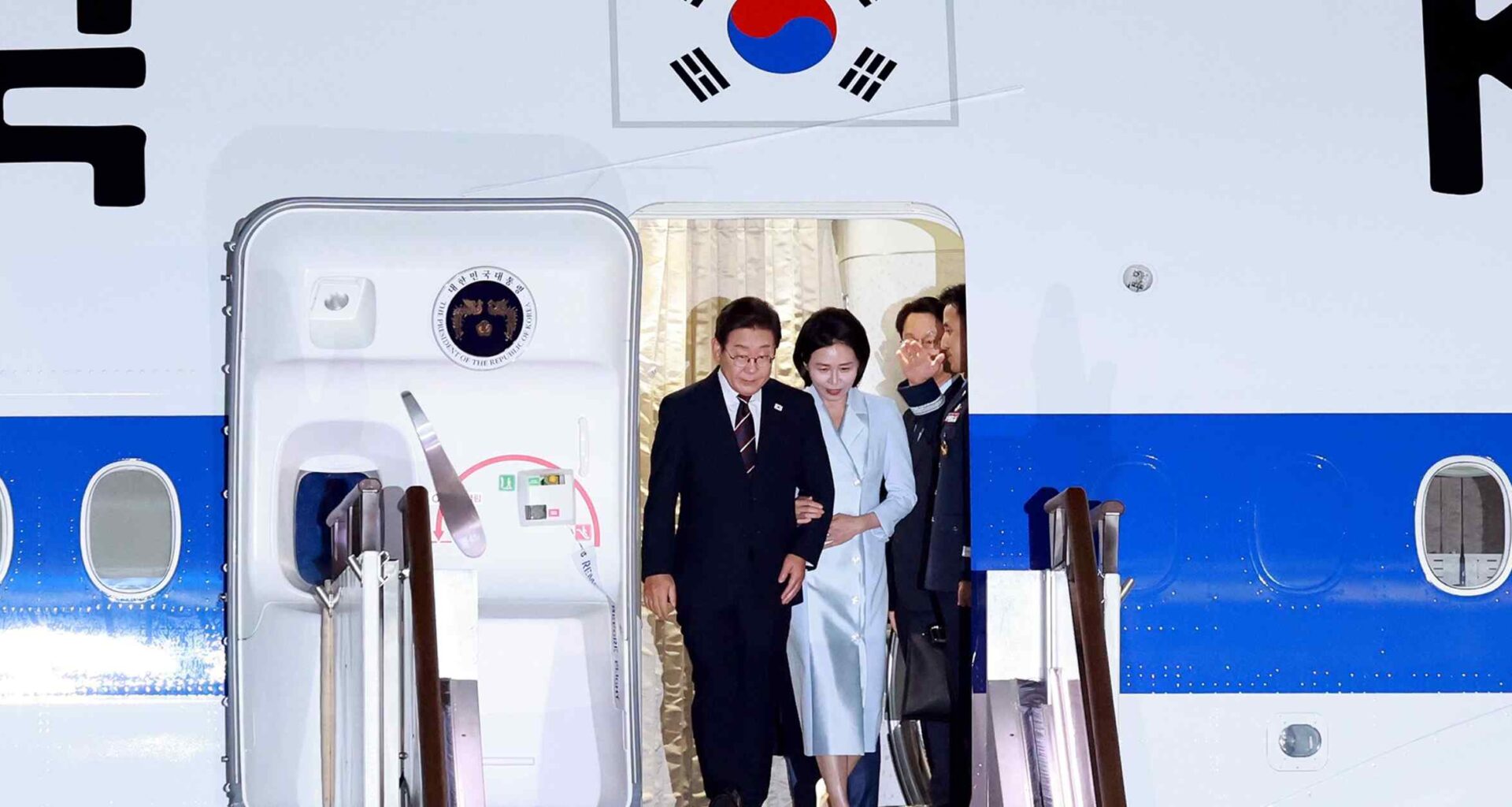 South Korea's Lee touts 'national interest-based' diplomacy in G7 debut