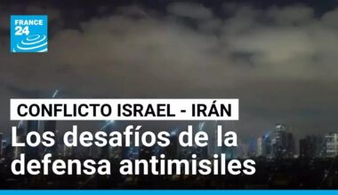 Los desafíos de la defensa antimisiles israelí ante la escalada bélica con Irán • FRANCE 24