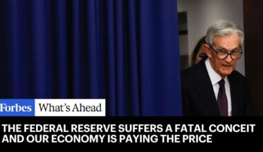 The Federal Reserve Suffers From A Fatal Conceit And Our Economy Is Paying The Price