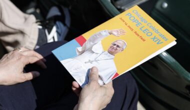 Pope Leo Chicago stadium mass program