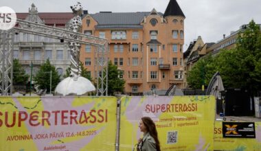Superterassi on Tiia Makkosen mielestä hirveän näköinen, mutta monet pitävät siitä
