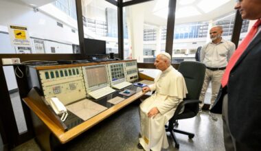 Pope Leo XIV visits Vatican Radio Transmission Center outside of Rome
