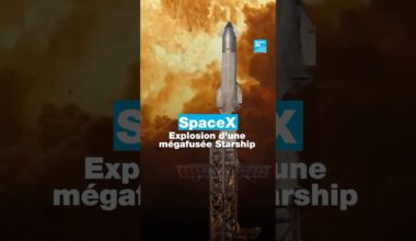 🚀 Nouveau revers pour #SpaceX après l'explosion d'une #mégafusée #Starship au Texas • FRANCE 24