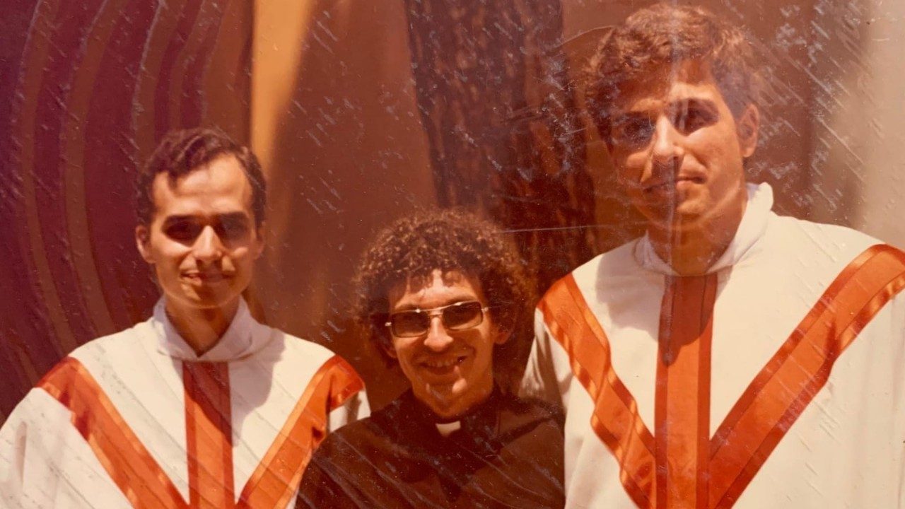 Father Robert became a priest 43 years ago, just steps from the Vatican
