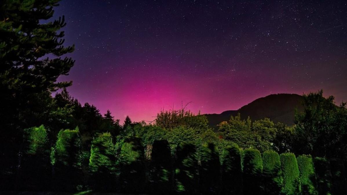 Northern lights put on a dazzling mid-year show over Slovakia