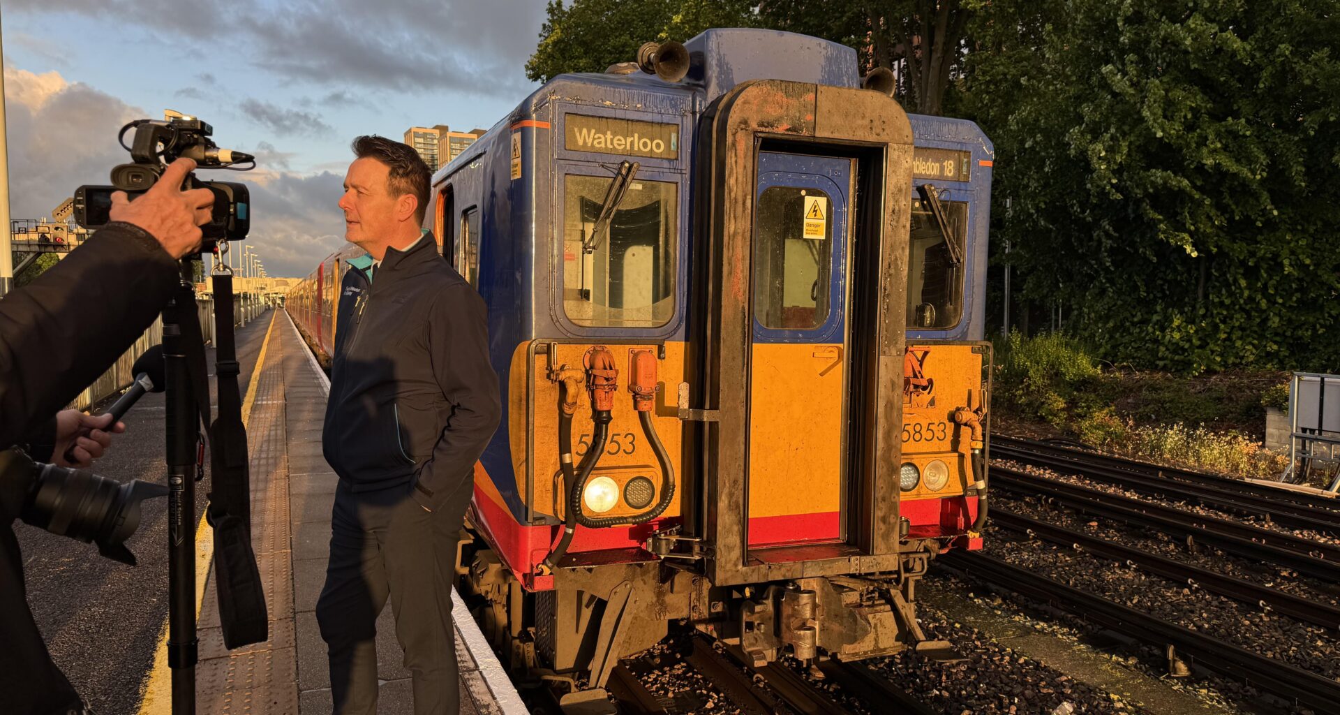 I was on the first nationalised South Western Railway train