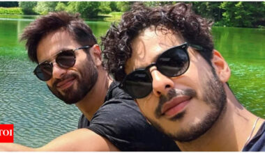 Ishaan Khatter shares a sneak peek into his and Shahid Kapoor's Slovenia bike trip - See post | Hindi Movie News