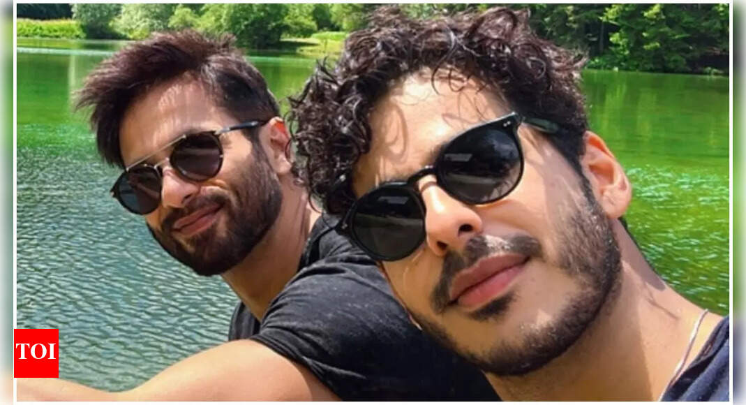 Ishaan Khatter shares a sneak peek into his and Shahid Kapoor's Slovenia bike trip - See post | Hindi Movie News