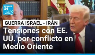 Golpe a la "paz" de Trump: Israel ataca a Irán en un contexto de crecientes tensiones • FRANCE 24