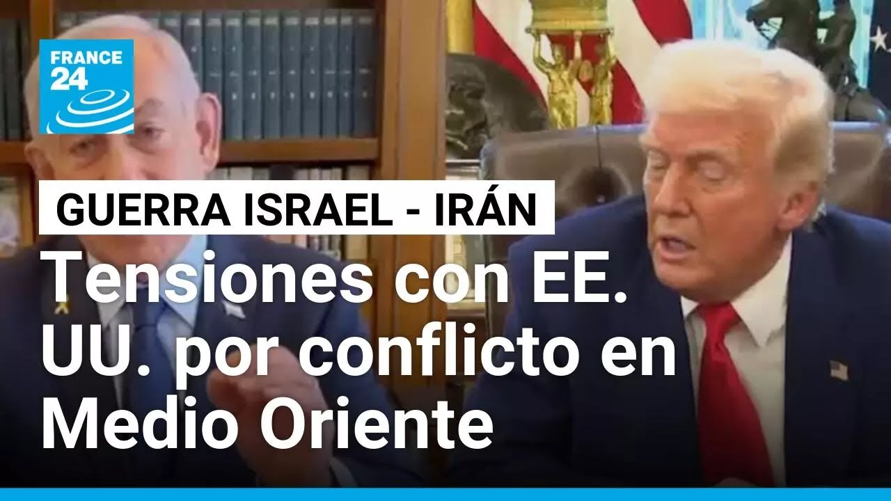 Golpe a la "paz" de Trump: Israel ataca a Irán en un contexto de crecientes tensiones • FRANCE 24