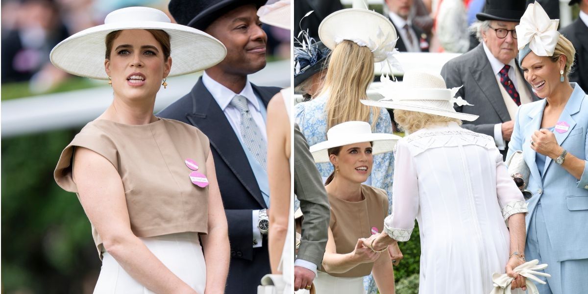 Princess Eugenie shows her respect for Queen Camilla in front of King Charles