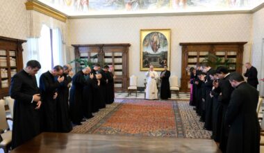 Pope tells future Vatican envoys to serve with humility and faith