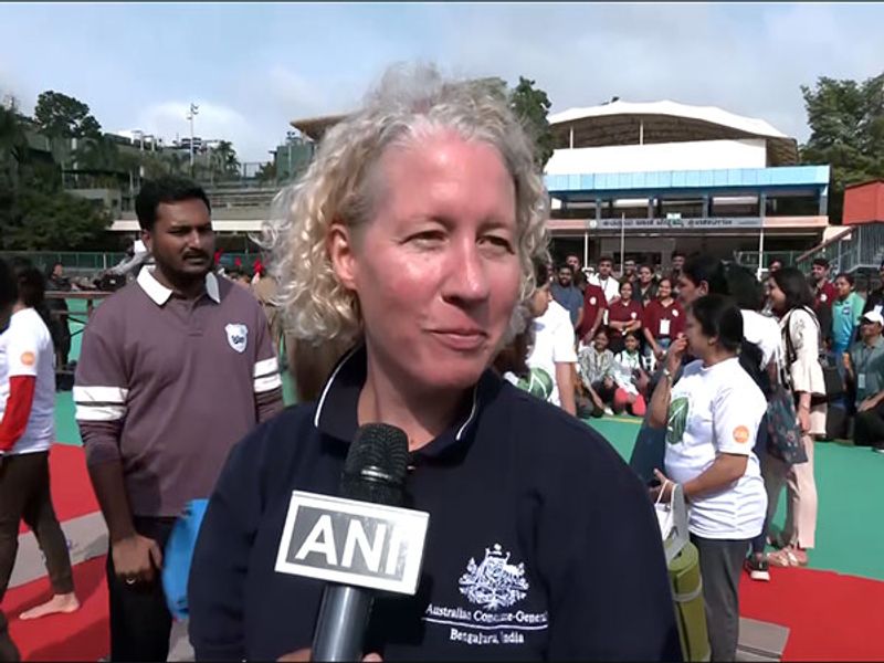 "Yoga is growing in Australia," says Australian Consul General for Karnataka and Telangana