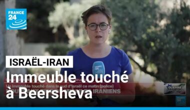 Immeuble touché à Beersheva : "l'interception israélienne n'a pas fonctionné" • FRANCE 24
