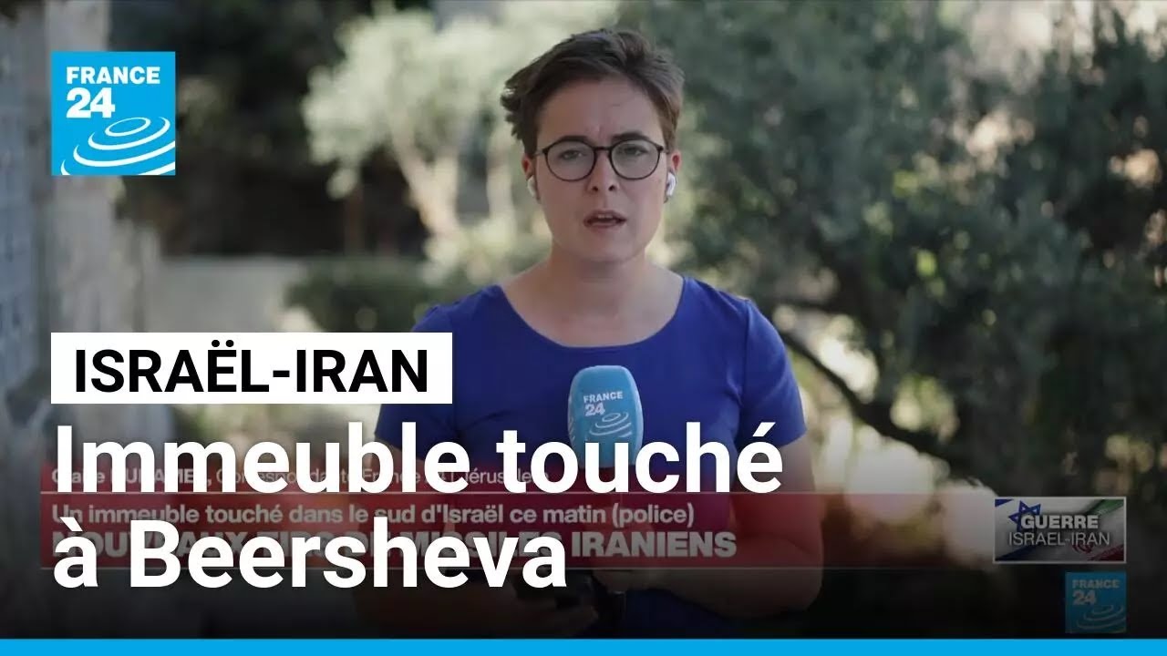 Immeuble touché à Beersheva : "l'interception israélienne n'a pas fonctionné" • FRANCE 24