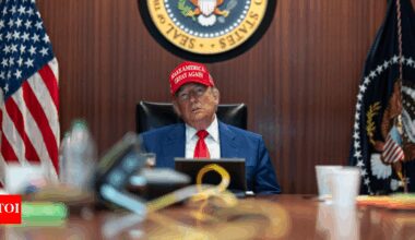 US hits Iran’s nuclear facilities: White House shares images of Donald Trump inside Situation Room; see pics