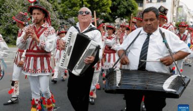 Int'l Folklore Festival "Music and Traditions in Bucharest" celebrated in Romania-Xinhua
