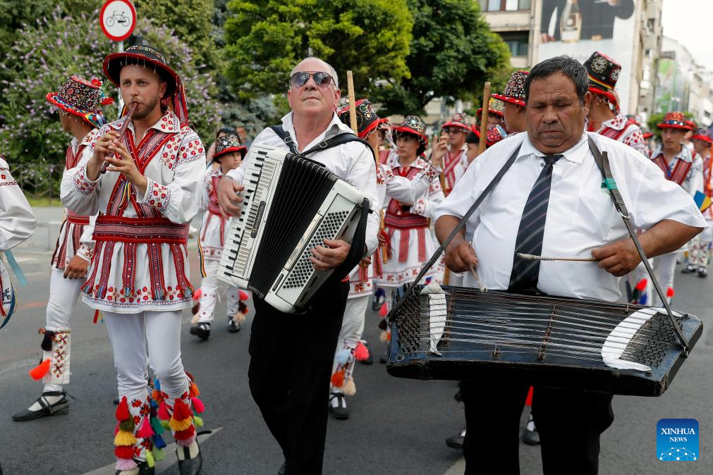 Int'l Folklore Festival "Music and Traditions in Bucharest" celebrated in Romania-Xinhua