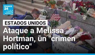 EE. UU.: la muerte de Melissa Hortman fue un "crimen político", según las autoridades