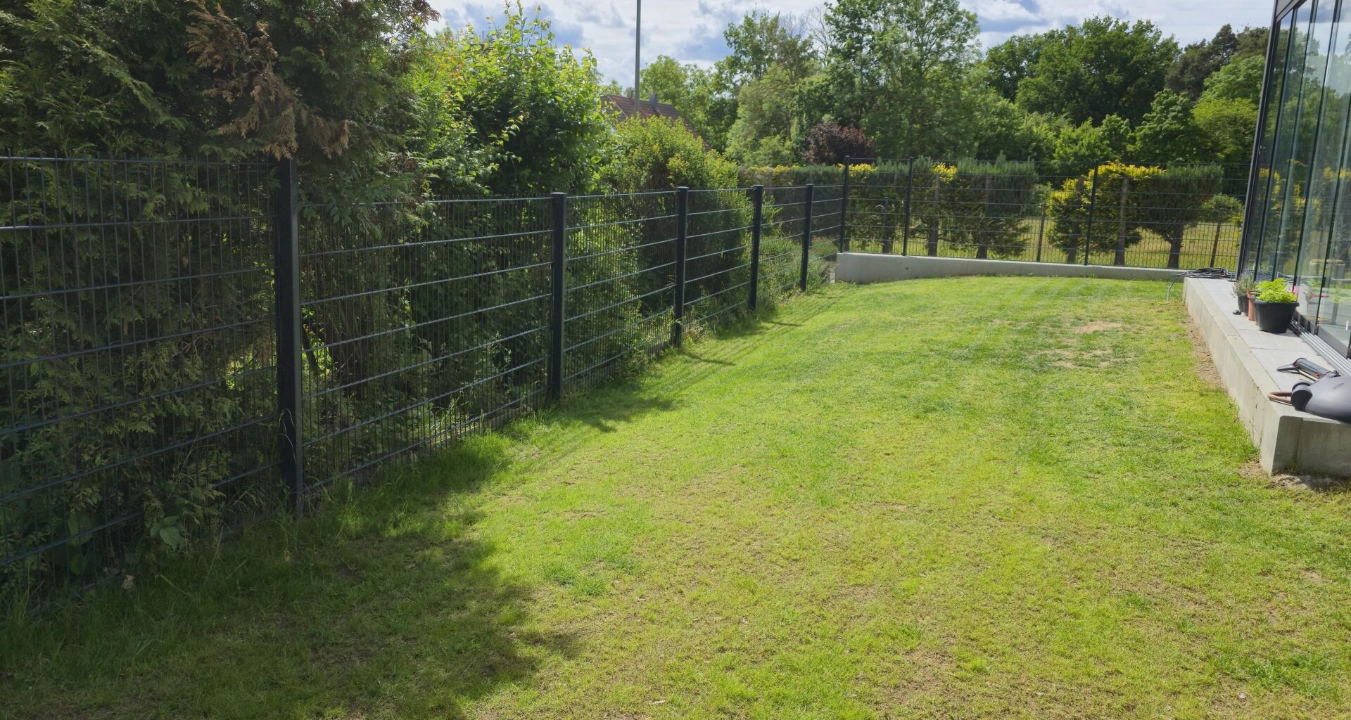 Garten eben machen?