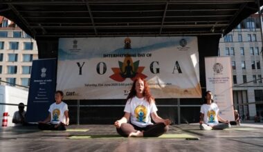 Indian Embassy in Germany celebrates International Day of Yoga