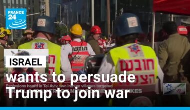 Israeli government in ‘full bore’ campaign to persuade Trump to join Iran war • FRANCE 24