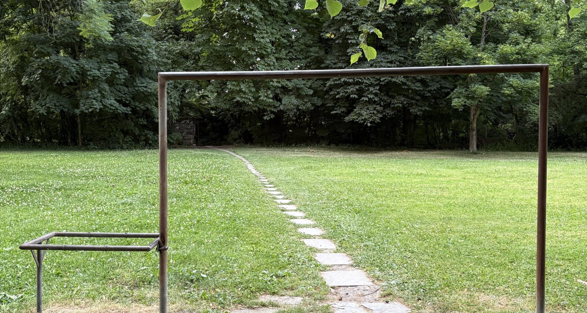 What was this metal structure used for