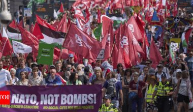 'Highly undesirable': Dutch host Nato during political crisis