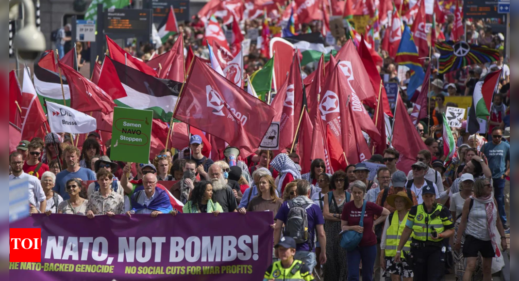 'Highly undesirable': Dutch host Nato during political crisis