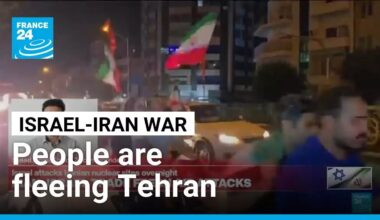 Israel-Iran war: 'More and more people are fleeing Tehran' • FRANCE 24 English