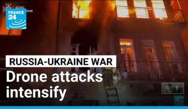 Russia-Ukraine drone attacks intensify as peace talks collapse • FRANCE 24 English