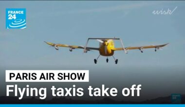 Flying taxis take off at Paris Airshow • FRANCE 24 English