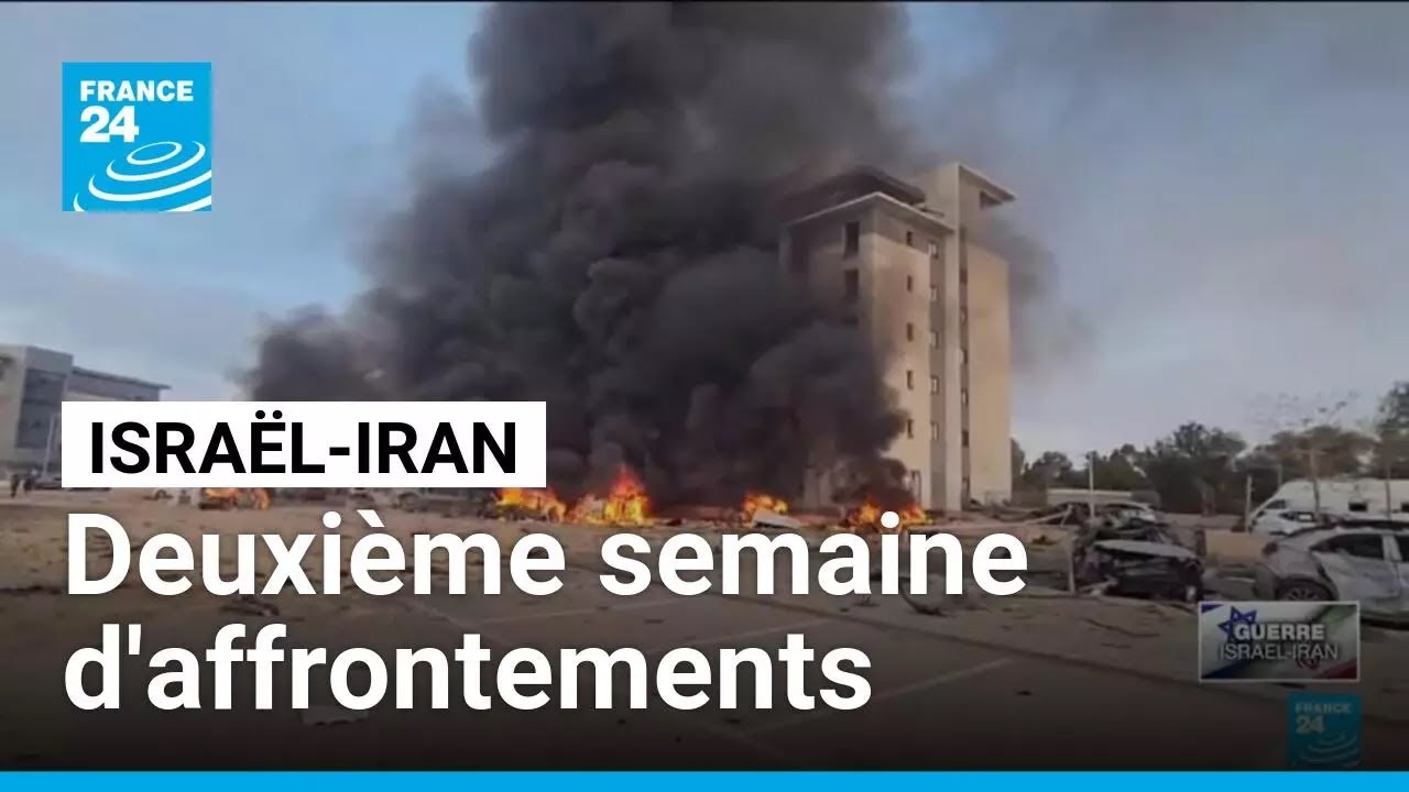 Les affrontements entre Israël et l'Iran entrent dans leur deuxième semaine • FRANCE 24