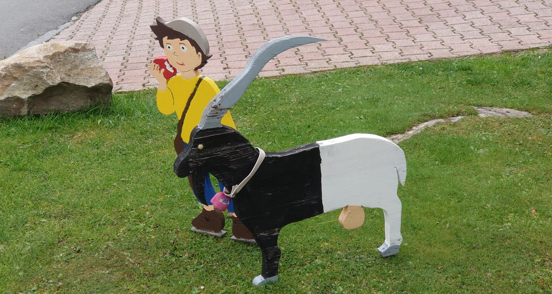 Where can I find a wooden goat like this?