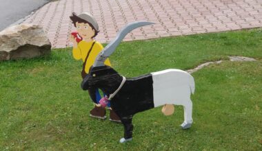 Where can I find a wooden goat like this?