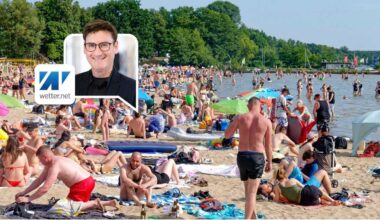 Dreifach-Hitzewelle mit bis zu 40 Grad