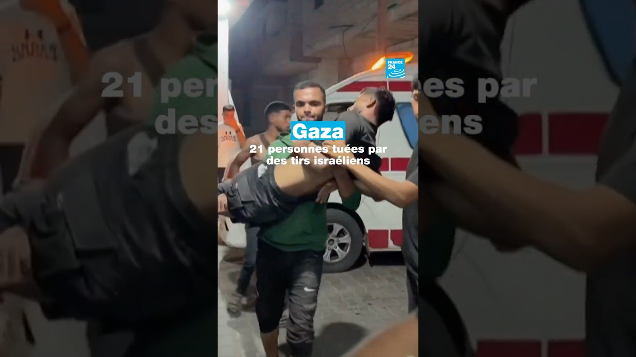 Gaza : 21 personnes tuées par des tirs israéliens près d'un centre de distribution d'aide