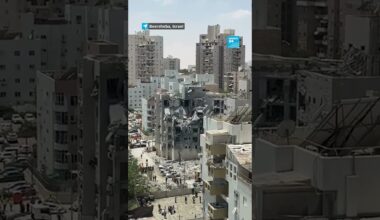 Un ataque iraní impactó en un edificio en Beersheba y dejó al menos cuatro personas muertas