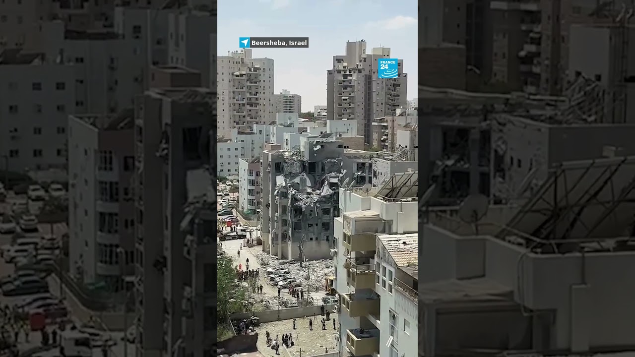 Un ataque iraní impactó en un edificio en Beersheba y dejó al menos cuatro personas muertas