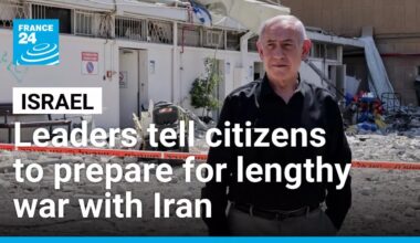 Israeli leaders tell citizens to prepare for lengthy conflict with Iran • FRANCE 24 English
