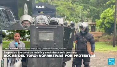 Informe desde Ciudad de Panamá: Gobierno suspende garantías constitucionales por protestas