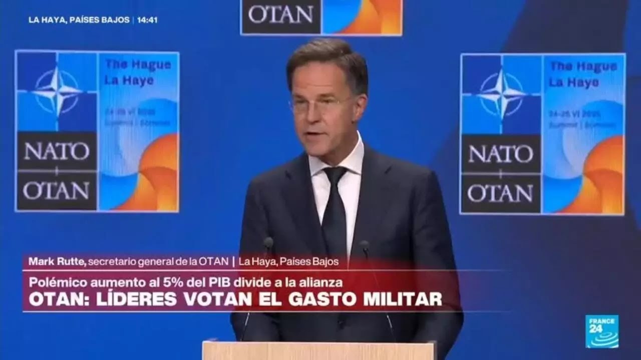 "Acuerdo de la OTAN supondrá un salto cuántico en la defensa colectiva": Mark Rutte • FRANCE 24