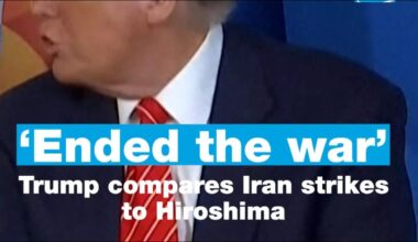 ‘Ended the war’: #Trump compares #Iran strikes to Hiroshima • FRANCE 24 English