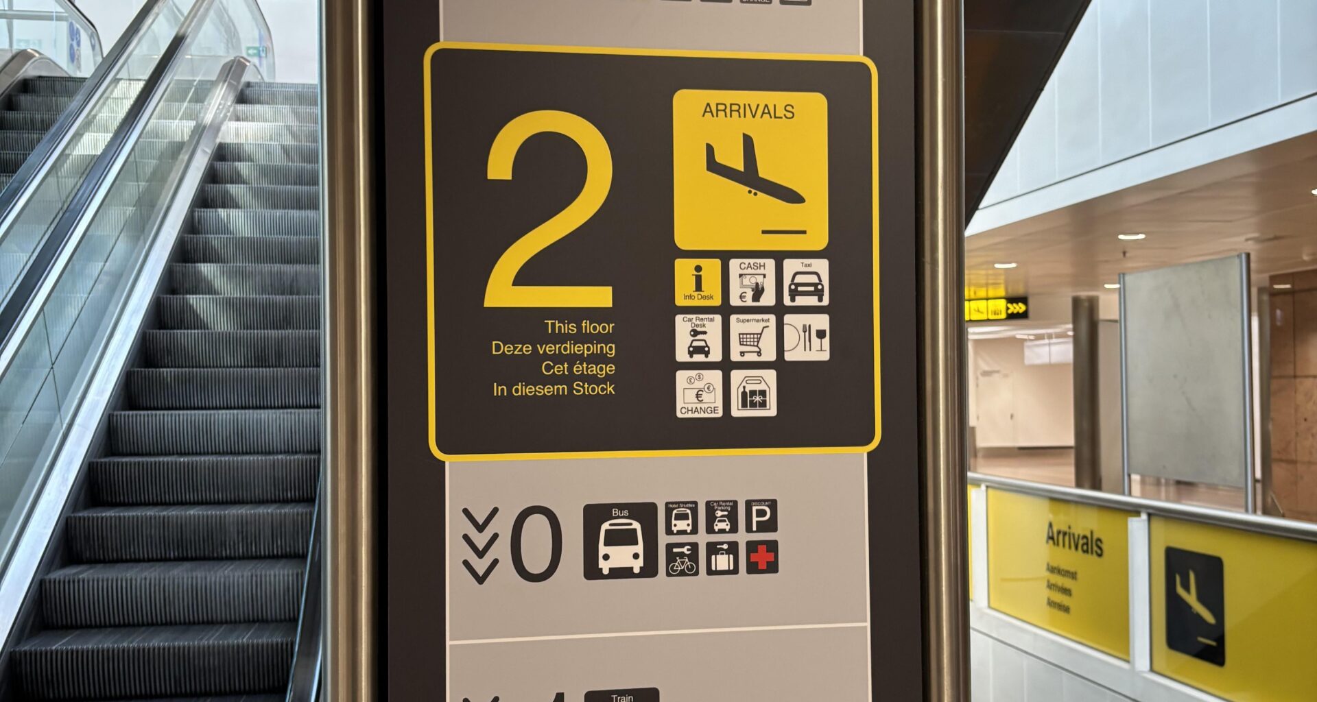 Does anyone know why there is no ‘1st floor’ in the airport?