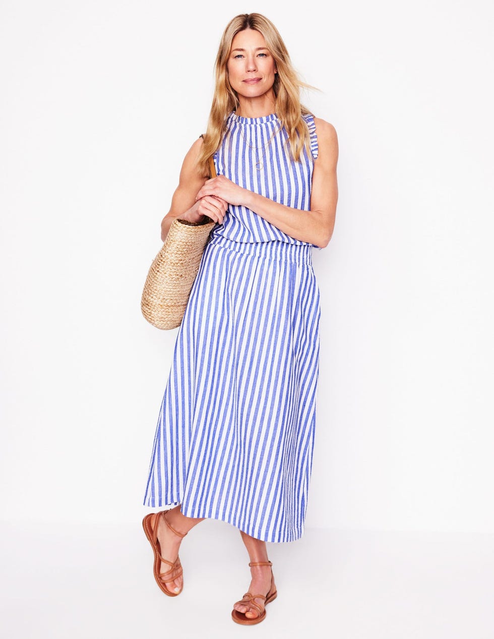 Bright Blue Stripe