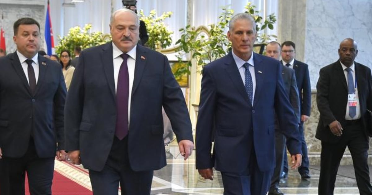 Díaz-Canel seeks economic alliances with dictator Lukashenko during visit to Belarus